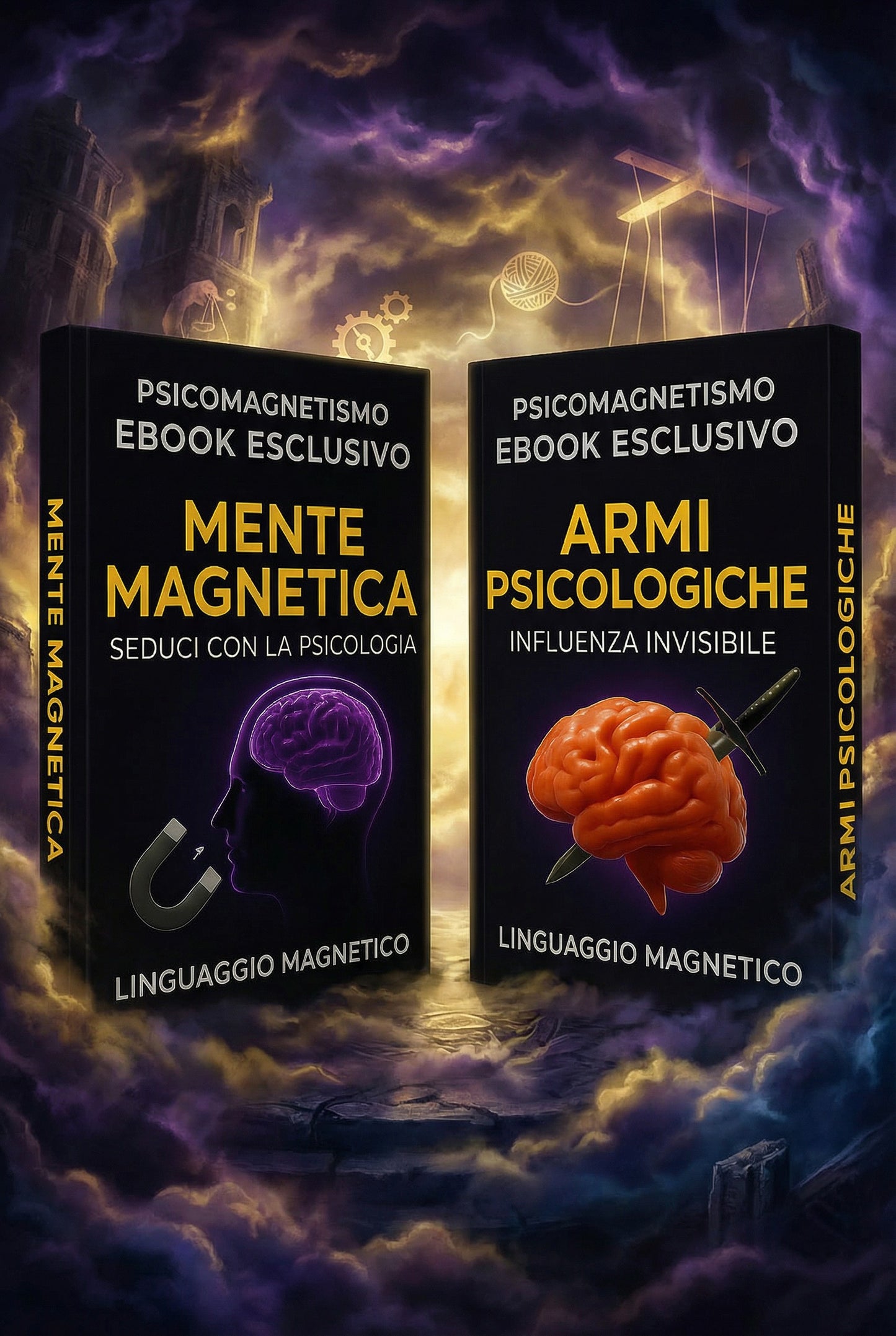 EBOOKS: "MENTE MAGNETICA" e "ARMI PSICOLOGICHE"